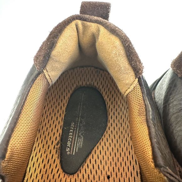 Skechers My Travel Streetcars Mens Leather Slip On Loafer Brown Oil Tanned Sz 8 main image 6